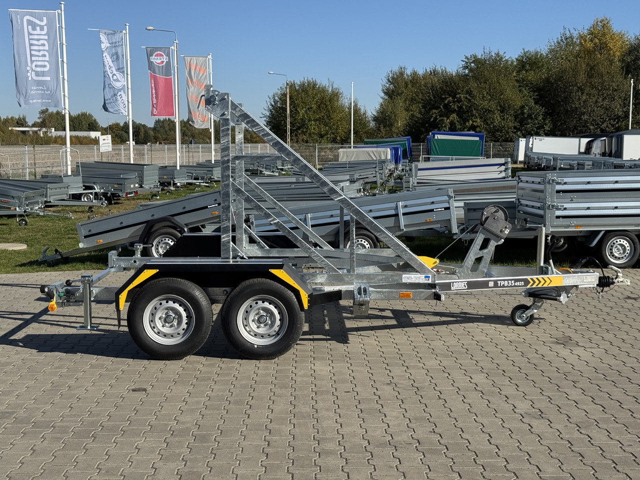 新的 电缆拖车 LORRIES TPB35-4925 + wciągarka elektryczna | 3500kg：图15