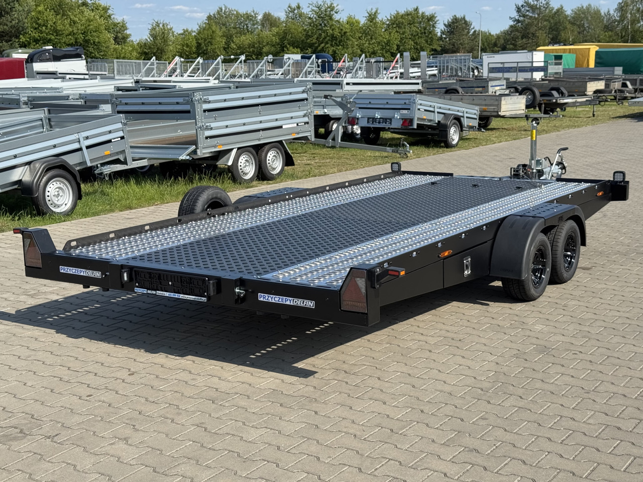 新的 自动转运拖车 Lorries PLAXX27-4520 – laweta aluminiowa 2,7T：图13