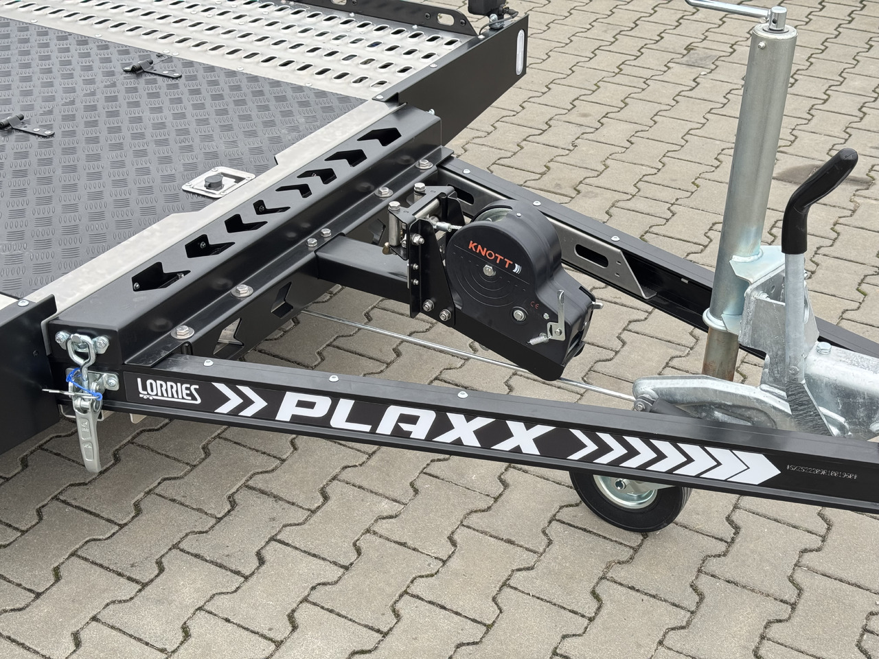 新的 自动转运拖车 Lorries PLAXX27-4520 – laweta aluminiowa 2,7T：图5