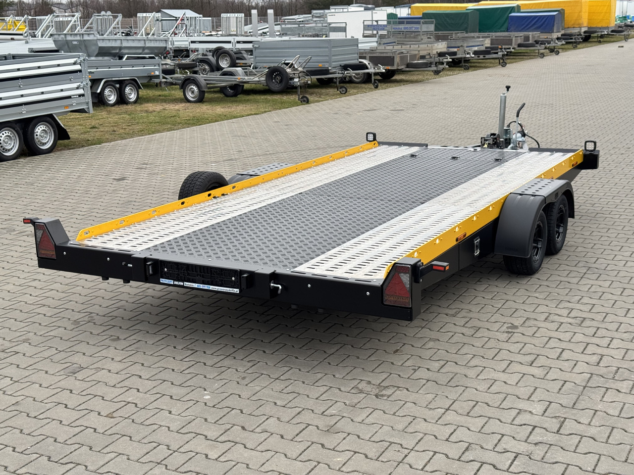新的 自动转运拖车 Lorries PLAXX27-4520 – laweta aluminiowa 2,7T：图14