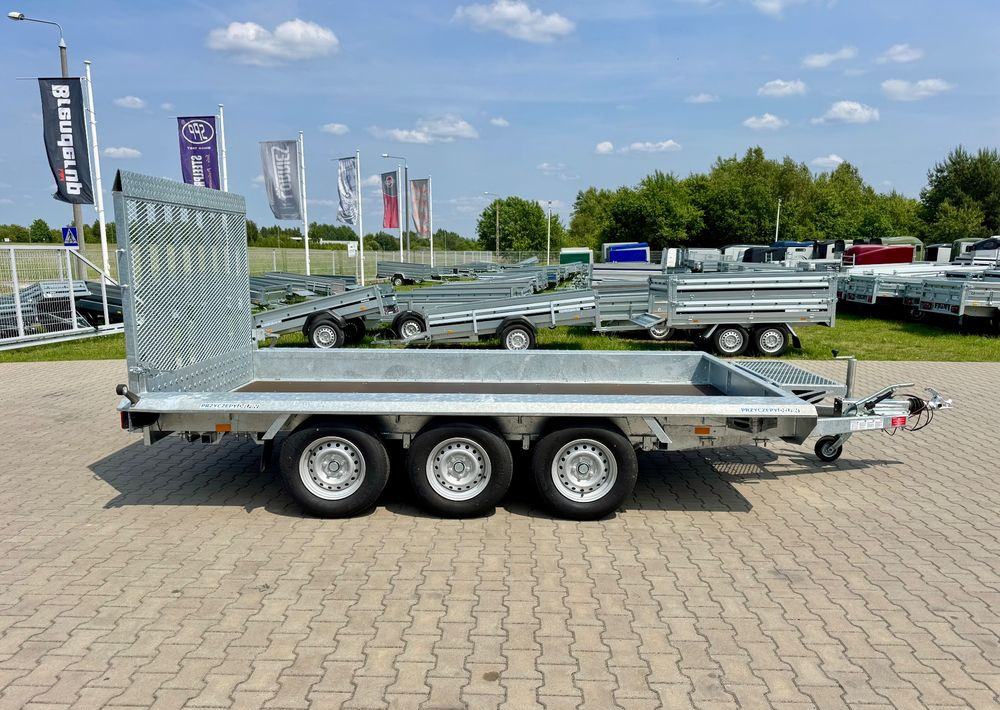 Niewiadów KN401835T - 400 x 185 cm | 2570kg ładowności | trap stalowy | 3-osiowa budowlanka - 工程机械拖车:图2 Niewiadów KN401835T - 400 x 185 cm | 2570kg ładowności | trap stalowy | 3-osiowa budowlanka - 工程机械拖车:图2