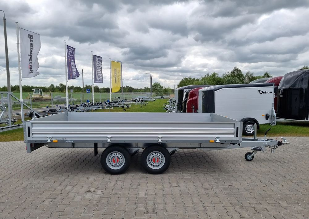 STEMA SH O2 27-40-20.2 - przyczepa skrzyniowa 401x203 cm 2,7T - 栏板式/ 平板拖车:图2 STEMA SH O2 27-40-20.2 - przyczepa skrzyniowa 401x203 cm 2,7T - 栏板式/ 平板拖车:图2