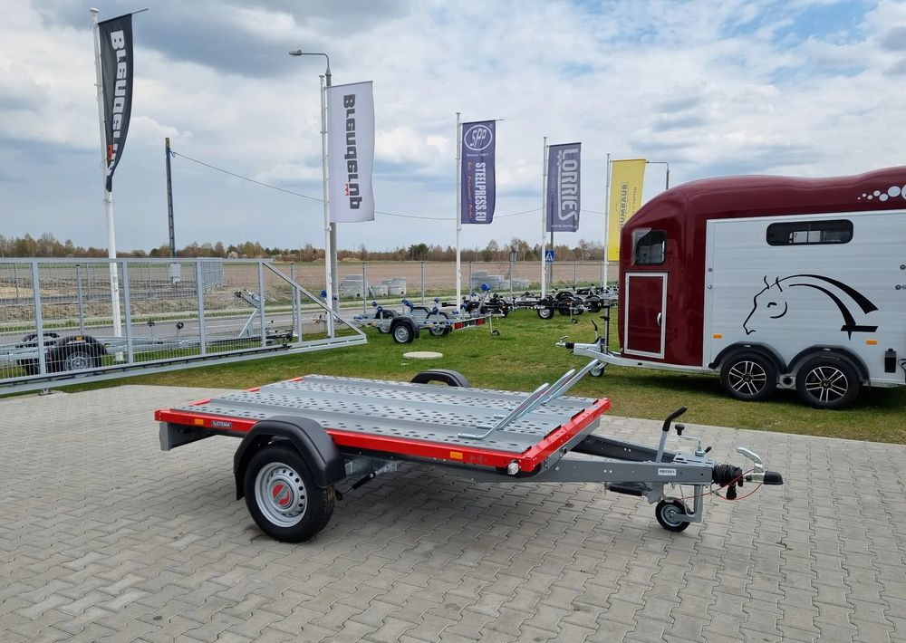 STEMA STM 02 10-25-15.1 red | 251x153 cm 3 motocykle | DMC 1000kg - 摩托车拖车:图1 STEMA STM 02 10-25-15.1 red | 251x153 cm 3 motocykle | DMC 1000kg - 摩托车拖车:图1