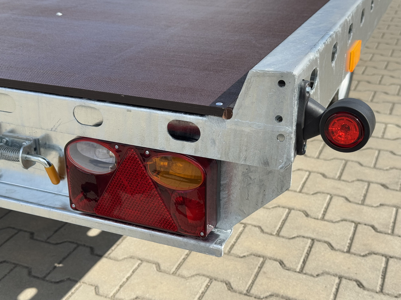 新的 摩托车拖车 WIOLA QUAD 2H1.5 - przyczepa pod ATV Can-Am Maverick | Polaris RZR | 2 quady：图6