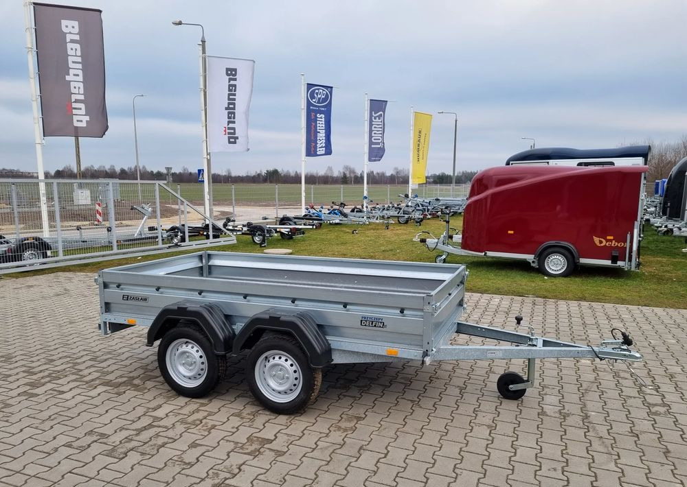 ZASŁAW 265T | 265 x 132 / 750 kg/ 2 osie / lekka przyczepa skrzyniowa - 栏板式/ 平板拖车:图1 ZASŁAW 265T | 265 x 132 / 750 kg/ 2 osie / lekka przyczepa skrzyniowa - 栏板式/ 平板拖车:图1