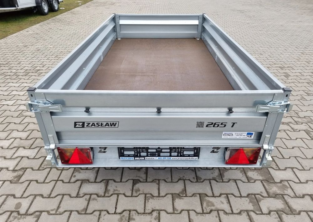 ZASŁAW 265T | 265 x 132 / 750 kg/ 2 osie / lekka przyczepa skrzyniowa - 栏板式/ 平板拖车:图5 ZASŁAW 265T | 265 x 132 / 750 kg/ 2 osie / lekka przyczepa skrzyniowa - 栏板式/ 平板拖车:图5