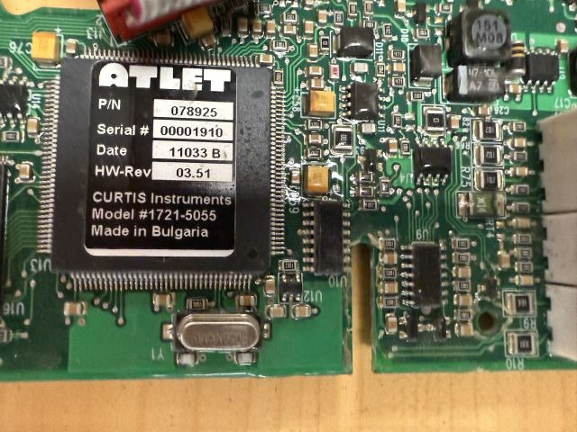 Atlet 078925 | Controlboard Tillerhead including display and keyboartd from PLP2 - 电气系统 适用于 材料装卸设备:图4 Atlet 078925 | Controlboard Tillerhead including display and keyboartd from PLP2 - 电气系统 适用于 材料装卸设备:图4