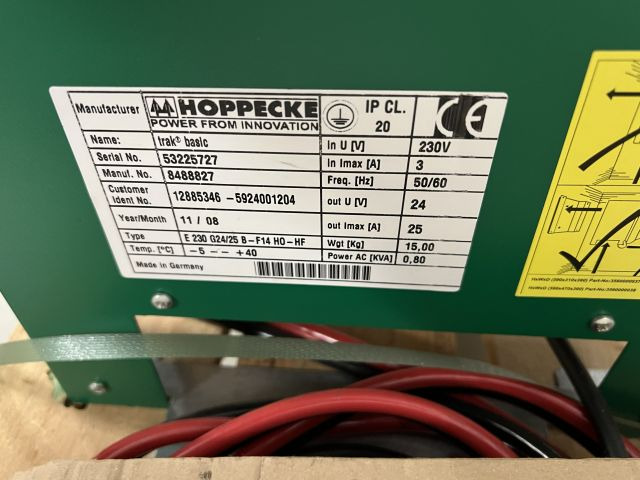 Hoppecke 8488827 | Trak Basic 24V25A sn. 53225727 Year 2011 80A Rema battery con Trak Basic 24V25A sn. 53225727 Year 2011 80A Rema battery connector - 电池 适用于 材料装卸设备:图2 Hoppecke 8488827 | Trak Basic 24V25A sn. 53225727 Year 2011 80A Rema battery con Trak Basic 24V25A sn. 53225727 Year 2011 80A Rema battery connector - 电池 适用于 材料装卸设备:图2