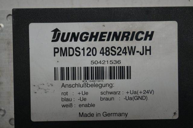 Jungheinrich 50421536 | Transformer 48V-24V PMDS120 48S 24W-JH snn. MTR164821941 Transformer 48V-24V PMDS120 48S 24W-JH snn. MTR1648219415 - 电气系统 适用于 材料装卸设备:图2 Jungheinrich 50421536 | Transformer 48V-24V PMDS120 48S 24W-JH snn. MTR164821941 Transformer 48V-24V PMDS120 48S 24W-JH snn. MTR1648219415 - 电气系统 适用于 材料装卸设备:图2