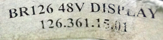 Linde 1263611591 | Monitoring display 48V sn. 328347 from P60 48V - 仪表板 适用于 材料装卸设备:图3 Linde 1263611591 | Monitoring display 48V sn. 328347 from P60 48V - 仪表板 适用于 材料装卸设备:图3