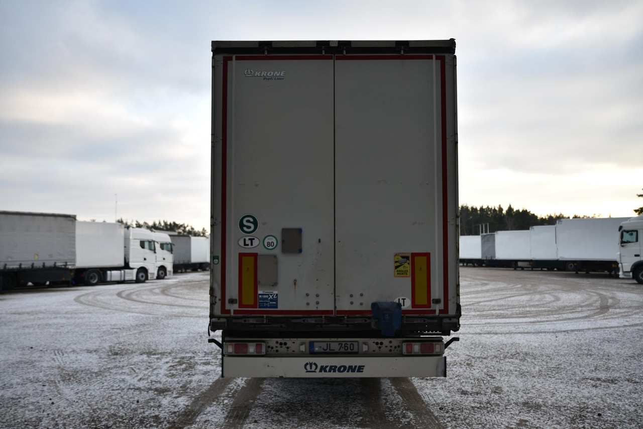 侧帘半拖车 Krone SDP Profi Liner Standard Lifting Axle：图6