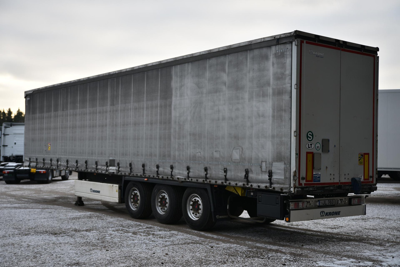 侧帘半拖车 Krone SDP Profi Liner Standard Lifting Axle：图7