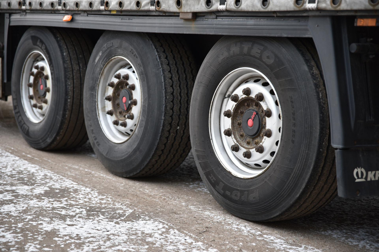 侧帘半拖车 Krone SDP Profi Liner Standard Lifting Axle：图11