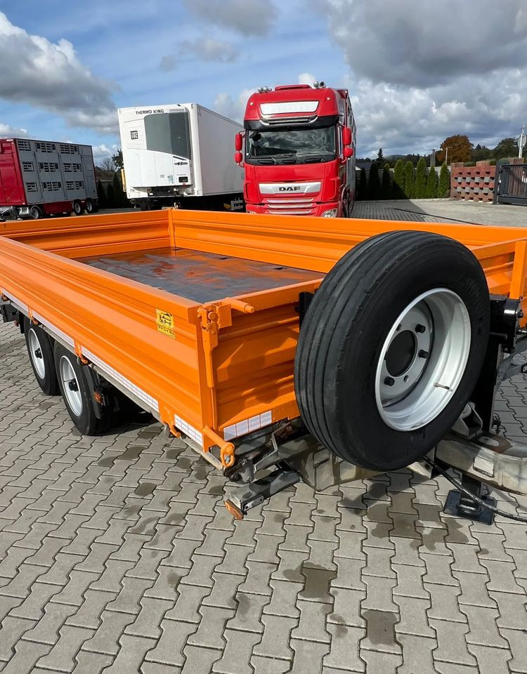 Humbaur Tandem | Wywrotka trójstronna | 9 990 kg DMC | 2013 | Zawieszenie resor | - 翻斗半拖车:图2 Humbaur Tandem | Wywrotka trójstronna | 9 990 kg DMC | 2013 | Zawieszenie resor | - 翻斗半拖车:图2