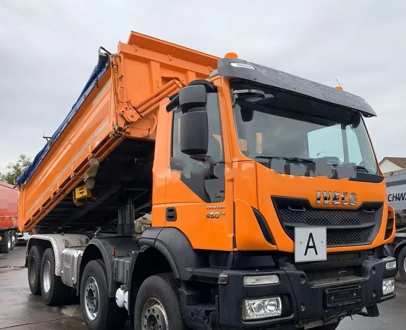 Iveco Trakker 450 E6 / BB/ 8x4 / Wywrotka Meiller 3-stronna / Bordmatik / Automat / Retarder - 翻斗车:图3 Iveco Trakker 450 E6 / BB/ 8x4 / Wywrotka Meiller 3-stronna / Bordmatik / Automat / Retarder - 翻斗车:图3