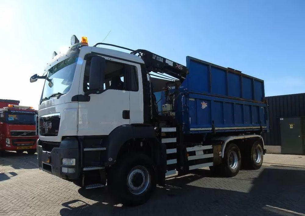 MAN TGS 26.400 6x6 – Wywrotka 3-stronna Meiller + Żuraw HIAB 166 E3 HIPRO – 429.222 km – Euro 4 - 翻斗车, 起重车:图2 MAN TGS 26.400 6x6 – Wywrotka 3-stronna Meiller + Żuraw HIAB 166 E3 HIPRO – 429.222 km – Euro 4 - 翻斗车, 起重车:图2