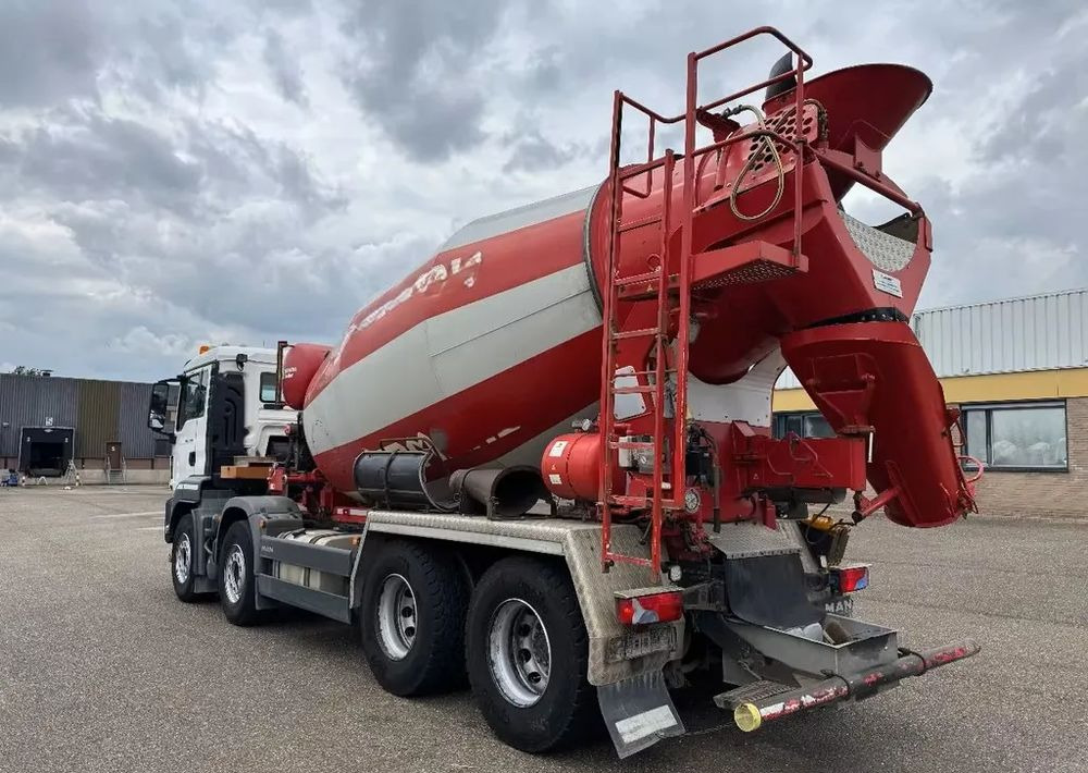 MAN TGS 35.420 8x4 – betonowóz Stetter 9 m³- Euro 6 - 混凝土搅拌车:图4 MAN TGS 35.420 8x4 – betonowóz Stetter 9 m³- Euro 6 - 混凝土搅拌车:图4