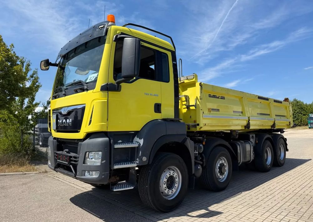 MAN TGS 35.480 | 8x6 | Wywrotka trójstronna | Hydrodrive | Bordmatik | Meiller - 翻斗车:图1 MAN TGS 35.480 | 8x6 | Wywrotka trójstronna | Hydrodrive | Bordmatik | Meiller - 翻斗车:图1