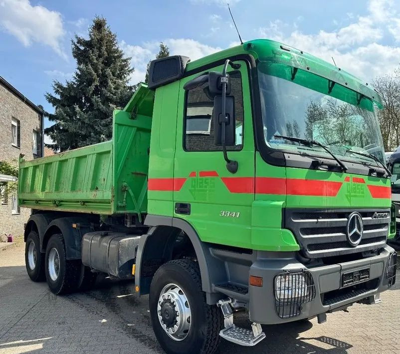Mercedes-Benz ACTROS MPII 3341/6X6/WYWROTKA TRÓJSTRONNA /KIPPER ALLRAD/ BORDMATIK/ EURO 3 - 翻斗车:图5 Mercedes-Benz ACTROS MPII 3341/6X6/WYWROTKA TRÓJSTRONNA /KIPPER ALLRAD/ BORDMATIK/ EURO 3 - 翻斗车:图5