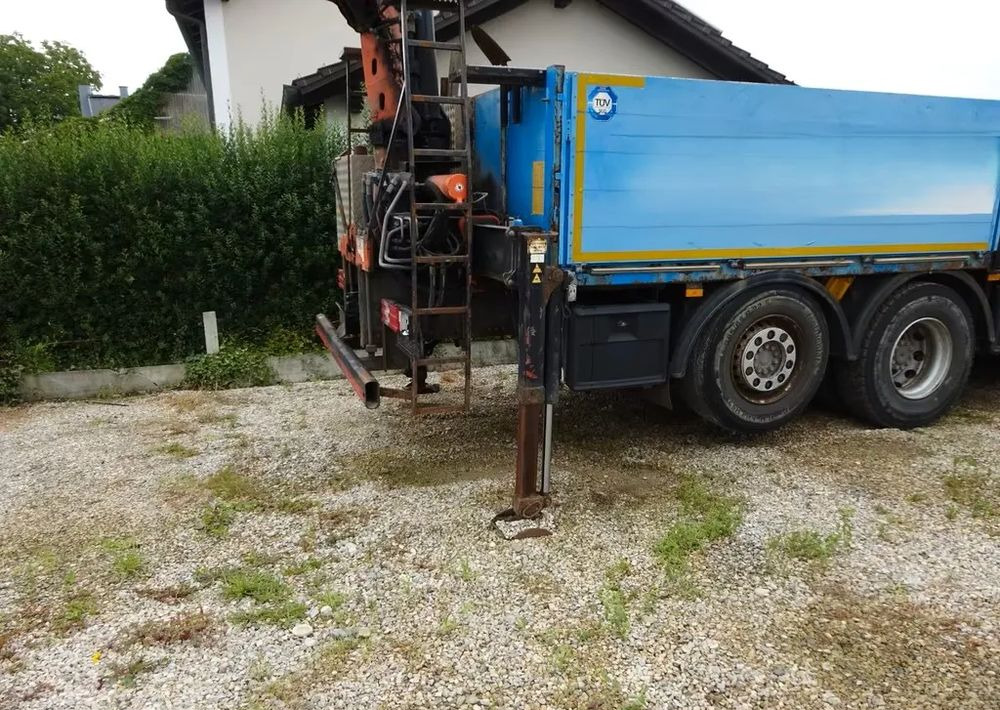 Mercedes-Benz Actros 2546/6x2/455KM/ zabudowana platforma ładunkowa / Kran Atlas 165.2 – żuraw hydrauliczny Atlas z chwytakiem do podnoszenia i przenoszenia ładunków / sterowana oś podnoszona / Euro - 栏板式/ 平板卡车, 起重车:图5 Mercedes-Benz Actros 2546/6x2/455KM/ zabudowana platforma ładunkowa / Kran Atlas 165.2 – żuraw hydrauliczny Atlas z chwytakiem do podnoszenia i przenoszenia ładunków / sterowana oś podnoszona / Euro - 栏板式/ 平板卡车, 起重车:图5