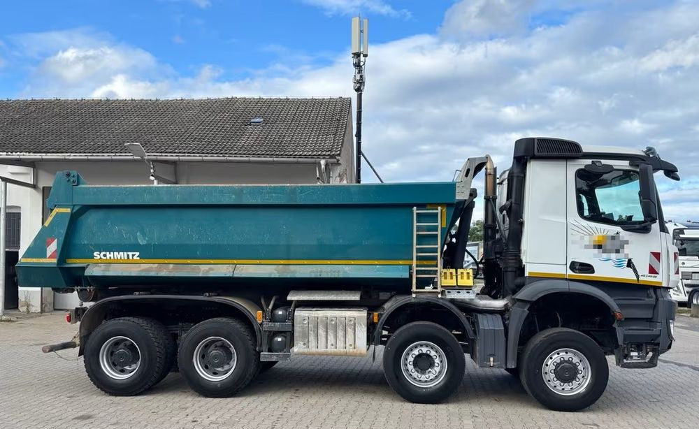Mercedes-Benz Arocs 4145 AK 8x6 | Wywrotka trójstronna Schmitz Mulde | Klima | Kamera | - 翻斗车:图3 Mercedes-Benz Arocs 4145 AK 8x6 | Wywrotka trójstronna Schmitz Mulde | Klima | Kamera | - 翻斗车:图3