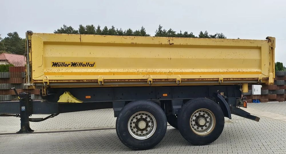 Miller Tandem R180 | Wywrotka 3-stronna | Pneumatyczne zawieszenie | Bordmatik | 2013 | Oś podnoszona - 翻斗拖车:图3 Miller Tandem R180 | Wywrotka 3-stronna | Pneumatyczne zawieszenie | Bordmatik | 2013 | Oś podnoszona - 翻斗拖车:图3