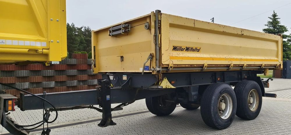 Miller Tandem R180 | Wywrotka 3-stronna | Pneumatyczne zawieszenie | Bordmatik | 2013 | Oś podnoszona - 翻斗拖车:图2 Miller Tandem R180 | Wywrotka 3-stronna | Pneumatyczne zawieszenie | Bordmatik | 2013 | Oś podnoszona - 翻斗拖车:图2