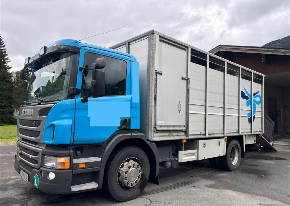 Scania P280 4x2 – Pojazd do przewozu zwierząt VIEHFAHRZEUG / jednopoziomowy – 171.000 km!! – Euro 5 - 牲畜运输车:图1 Scania P280 4x2 – Pojazd do przewozu zwierząt VIEHFAHRZEUG / jednopoziomowy – 171.000 km!! – Euro 5 - 牲畜运输车:图1
