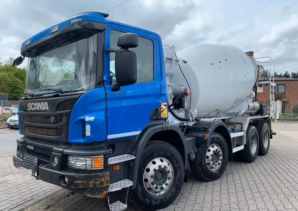 Scania P410 8x4 – Betoniarka Liebherr 9 m³/ Euro 5 / Retarder - 混凝土搅拌车:图1 Scania P410 8x4 – Betoniarka Liebherr 9 m³/ Euro 5 / Retarder - 混凝土搅拌车:图1