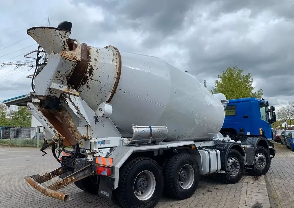 Scania P410 8x4 – Betoniarka Liebherr 9 m³/ Euro 5 / Retarder - 混凝土搅拌车:图3 Scania P410 8x4 – Betoniarka Liebherr 9 m³/ Euro 5 / Retarder - 混凝土搅拌车:图3