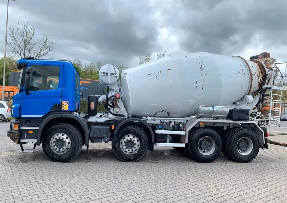 Scania P410 8x4 – Betoniarka Liebherr 9 m³/ Euro 5 / Retarder - 混凝土搅拌车:图2 Scania P410 8x4 – Betoniarka Liebherr 9 m³/ Euro 5 / Retarder - 混凝土搅拌车:图2