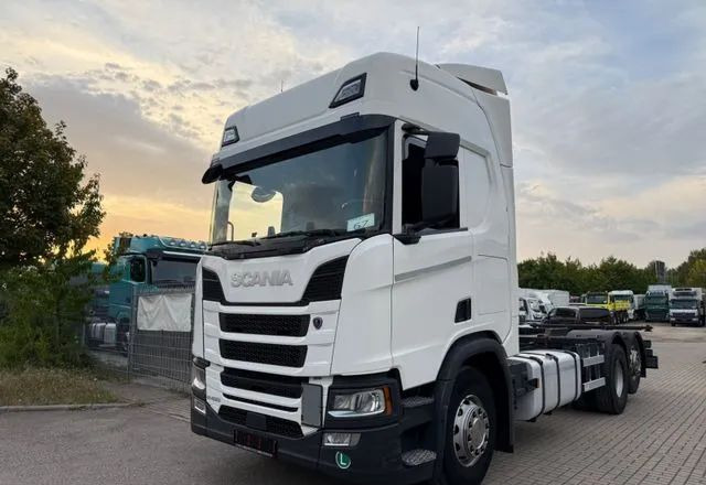 Scania R450 BDF • 6x2 • Euro 6d • Skrętna tylna oś • Retarder • Pod zabudowę • - 驾驶室底盘卡车:图5 Scania R450 BDF • 6x2 • Euro 6d • Skrętna tylna oś • Retarder • Pod zabudowę • - 驾驶室底盘卡车:图5