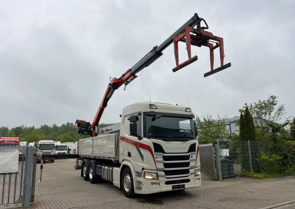 Scania R500 Baustoff / 2-stronna wywrotka Schwarzmüller /HDS Fassi F215 / Euro 6 / Napęd na tylną oś - 其他机械:图5 Scania R500 Baustoff / 2-stronna wywrotka Schwarzmüller /HDS Fassi F215 / Euro 6 / Napęd na tylną oś - 其他机械:图5