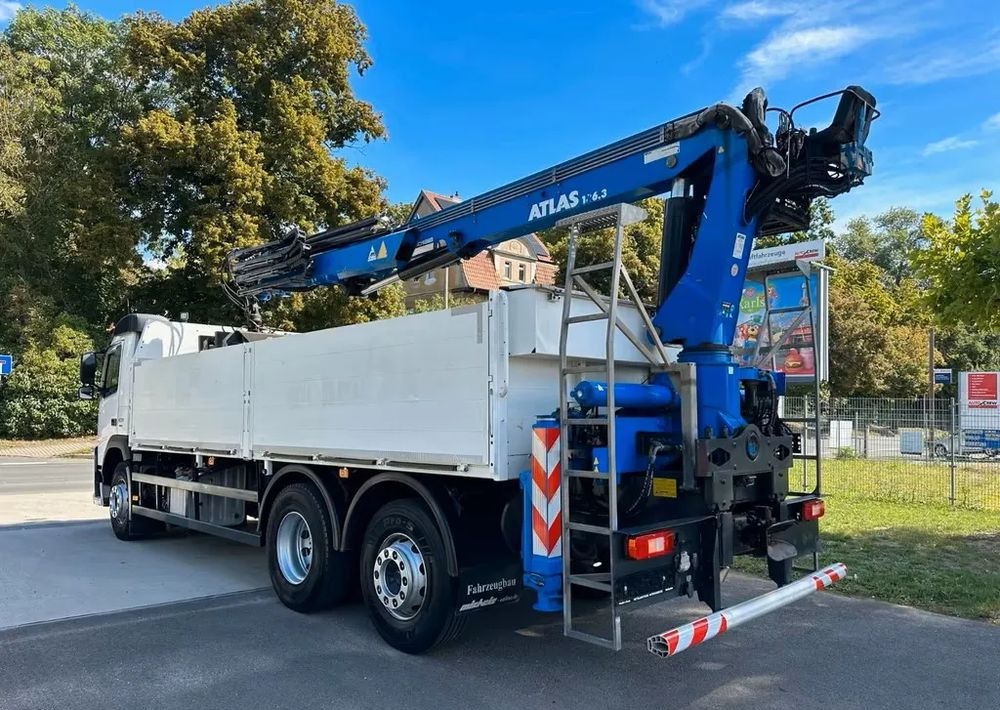 Volvo FM420 6x2 | HDS Atlas AK 186-3 z przestrzenią ładunkową | Euro6 |238 000 km - 栏板式/ 平板卡车, 起重车:图2 Volvo FM420 6x2 | HDS Atlas AK 186-3 z przestrzenią ładunkową | Euro6 |238 000 km - 栏板式/ 平板卡车, 起重车:图2