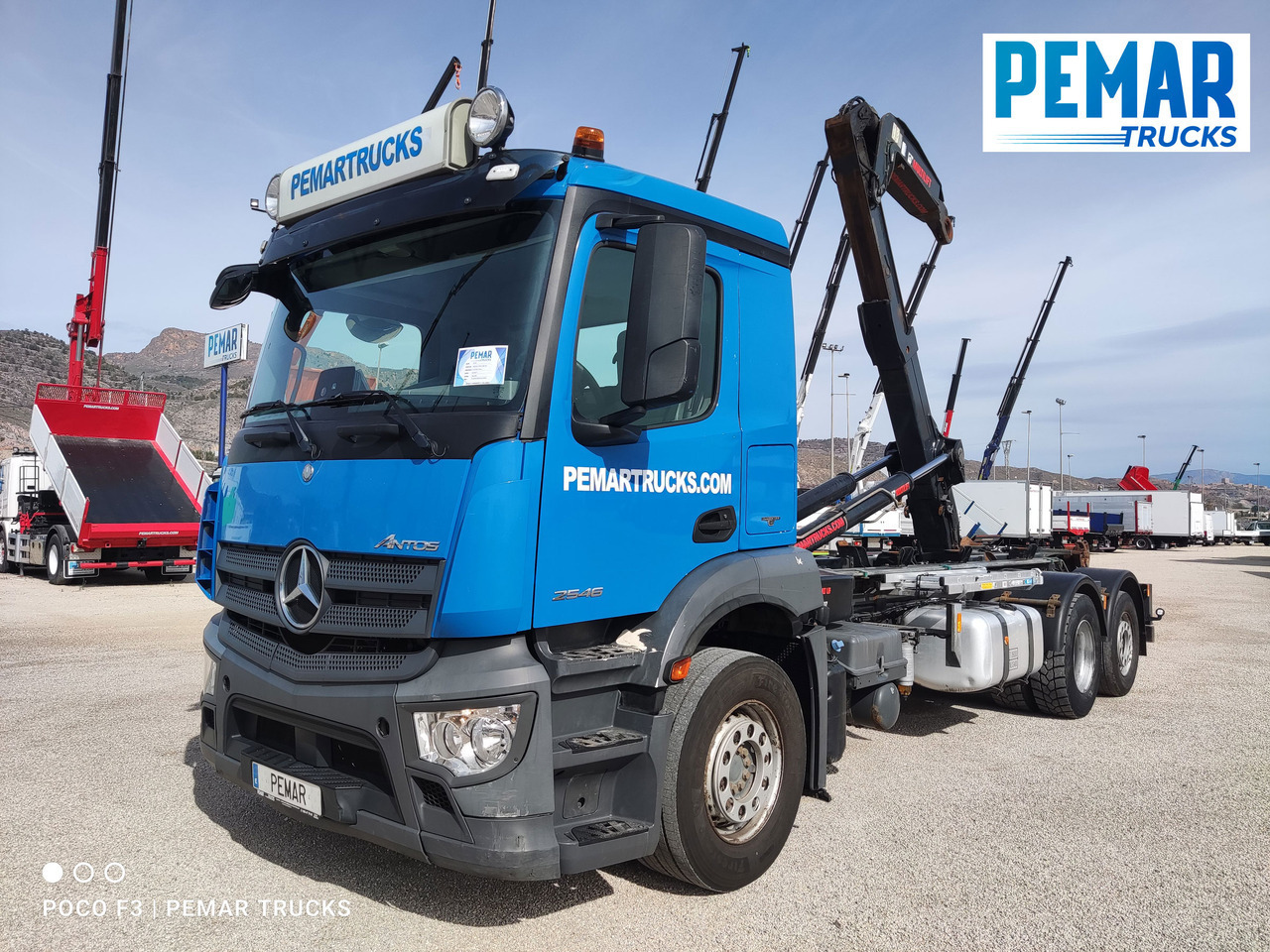 MERCEDES-BENZ ANTOS 2546 6X2 MULTILIFT - 集装箱运输车/ 可拆卸车身的卡车:图1 MERCEDES-BENZ ANTOS 2546 6X2 MULTILIFT - 集装箱运输车/ 可拆卸车身的卡车:图1