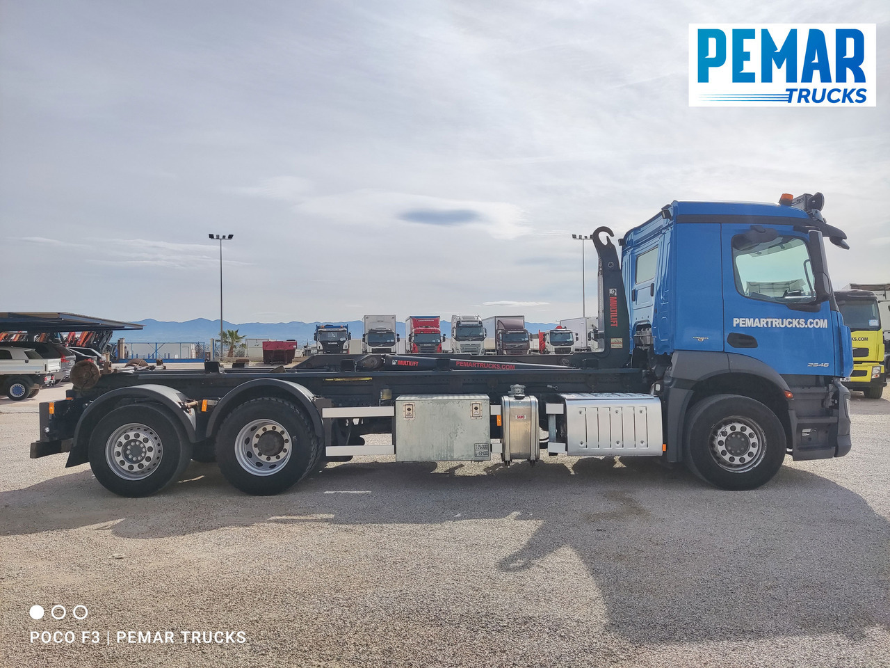 MERCEDES-BENZ ANTOS 2546 6X2 MULTILIFT - 集装箱运输车/ 可拆卸车身的卡车:图5 MERCEDES-BENZ ANTOS 2546 6X2 MULTILIFT - 集装箱运输车/ 可拆卸车身的卡车:图5