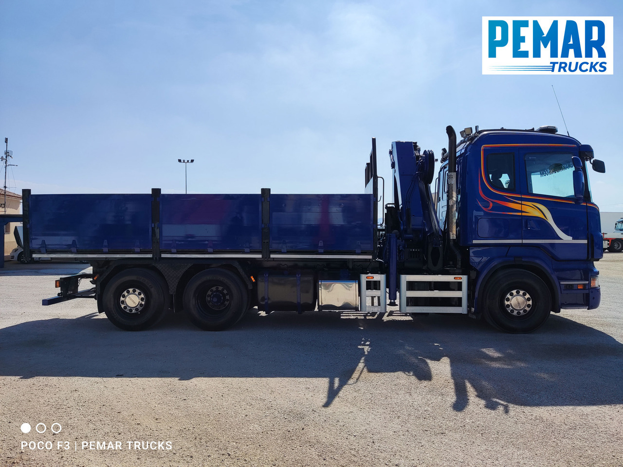 SCANIA R 420 6X2 GRUA PALFINGER PK 23002 BASCULANTE - 翻斗车, 起重车:图5 SCANIA R 420 6X2 GRUA PALFINGER PK 23002 BASCULANTE - 翻斗车, 起重车:图5