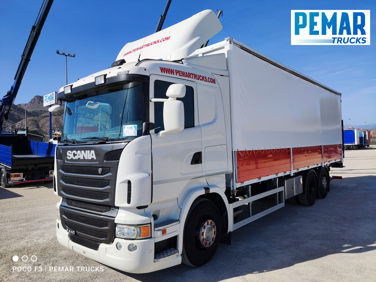 SCANIA R 440 6X2 SEMITAUTLINER - 侧帘卡车:图2 SCANIA R 440 6X2 SEMITAUTLINER - 侧帘卡车:图2