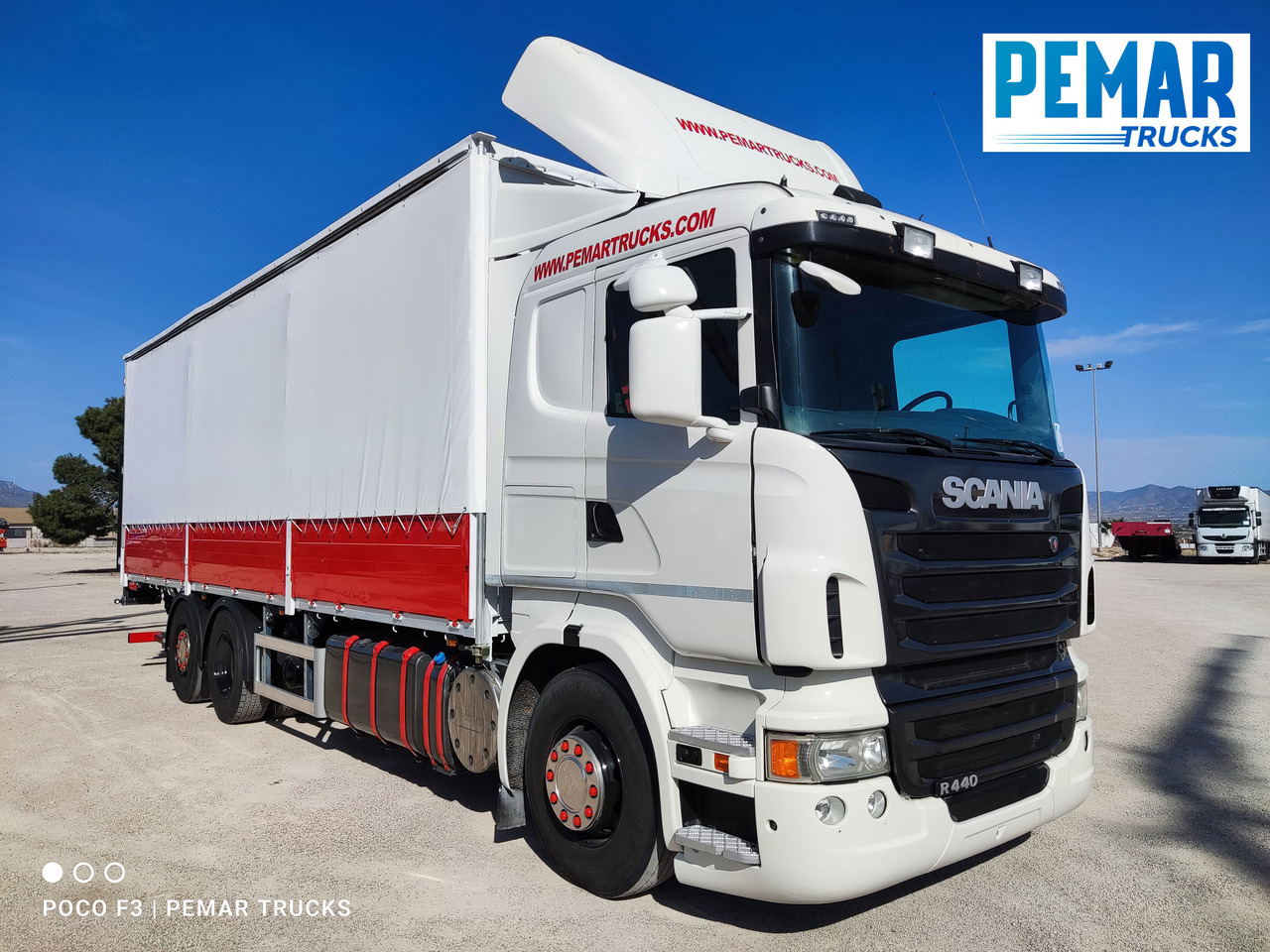 SCANIA R 440 6X2 SEMITAUTLINER - 侧帘卡车:图4 SCANIA R 440 6X2 SEMITAUTLINER - 侧帘卡车:图4