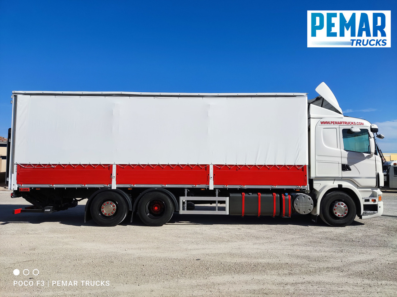 SCANIA R 440 6X2 SEMITAUTLINER - 侧帘卡车:图5 SCANIA R 440 6X2 SEMITAUTLINER - 侧帘卡车:图5