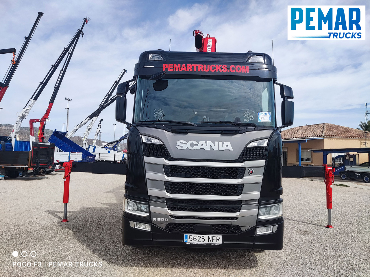 SCANIA R 500 6X2 GRUA CAJA FIJA - 起重车:图2 SCANIA R 500 6X2 GRUA CAJA FIJA - 起重车:图2