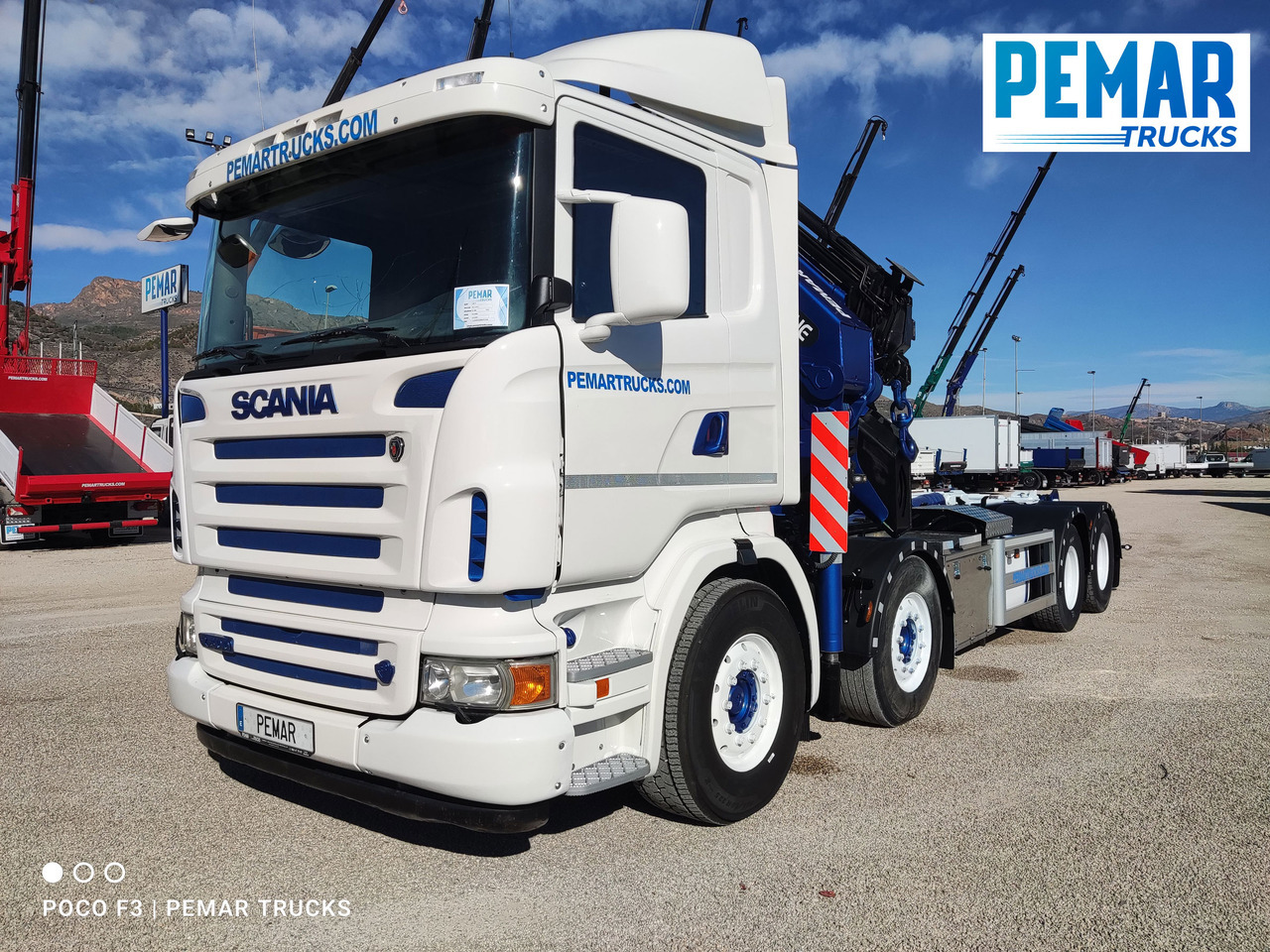 SCANIA R 500 GRUA GANCHO MULTILIFT - 集装箱运输车/ 可拆卸车身的卡车, 起重车:图2 SCANIA R 500 GRUA GANCHO MULTILIFT - 集装箱运输车/ 可拆卸车身的卡车, 起重车:图2