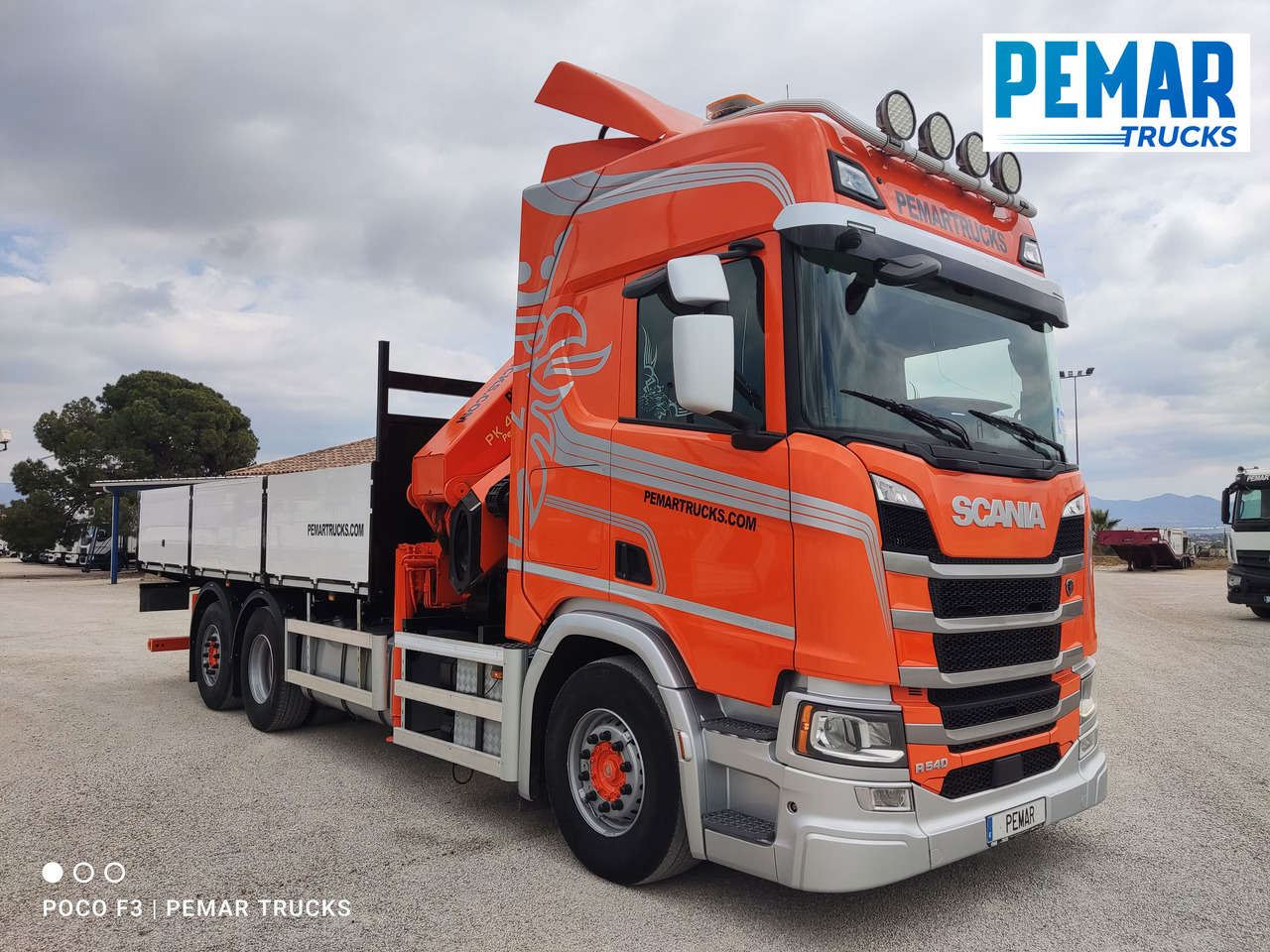 SCANIA R 540 6X2 GRUA CAJA FIJA - 栏板式/ 平板卡车, 起重车:图4 SCANIA R 540 6X2 GRUA CAJA FIJA - 栏板式/ 平板卡车, 起重车:图4