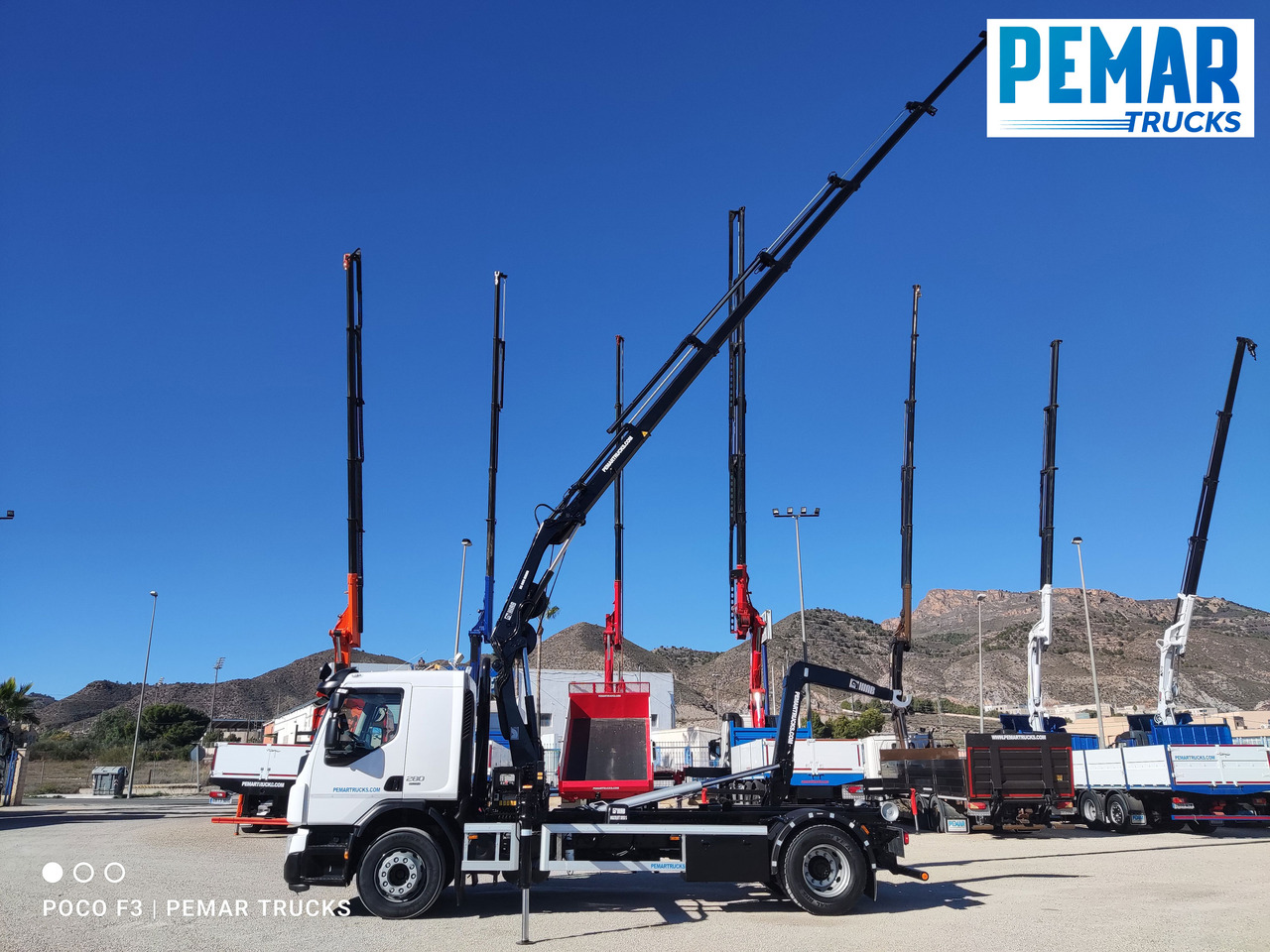 VOLVO FE 280 GRUA MULTILIFT 18T EURO 6 - 翻斗车, 起重车:图5 VOLVO FE 280 GRUA MULTILIFT 18T EURO 6 - 翻斗车, 起重车:图5