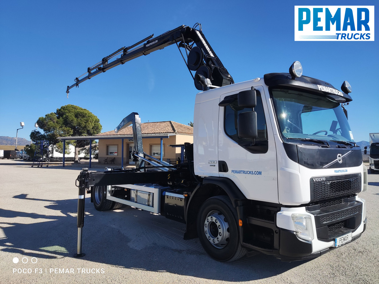 VOLVO FE 280 GRUA MULTILIFT 18T EURO 6 - 翻斗车, 起重车:图3 VOLVO FE 280 GRUA MULTILIFT 18T EURO 6 - 翻斗车, 起重车:图3