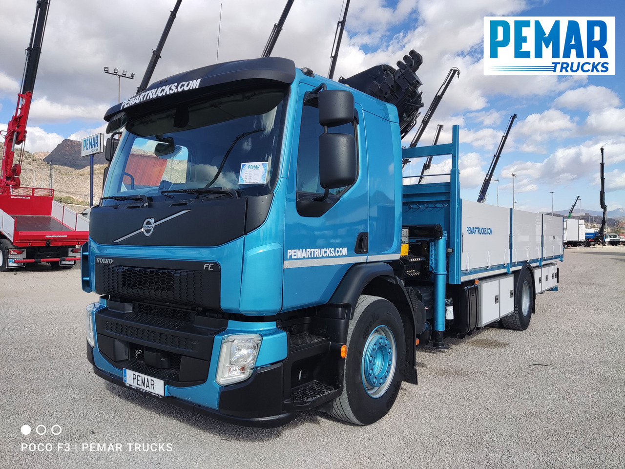 VOLVO FE 320 GRUA CAJA FIJA - 起重车:图2 VOLVO FE 320 GRUA CAJA FIJA - 起重车:图2