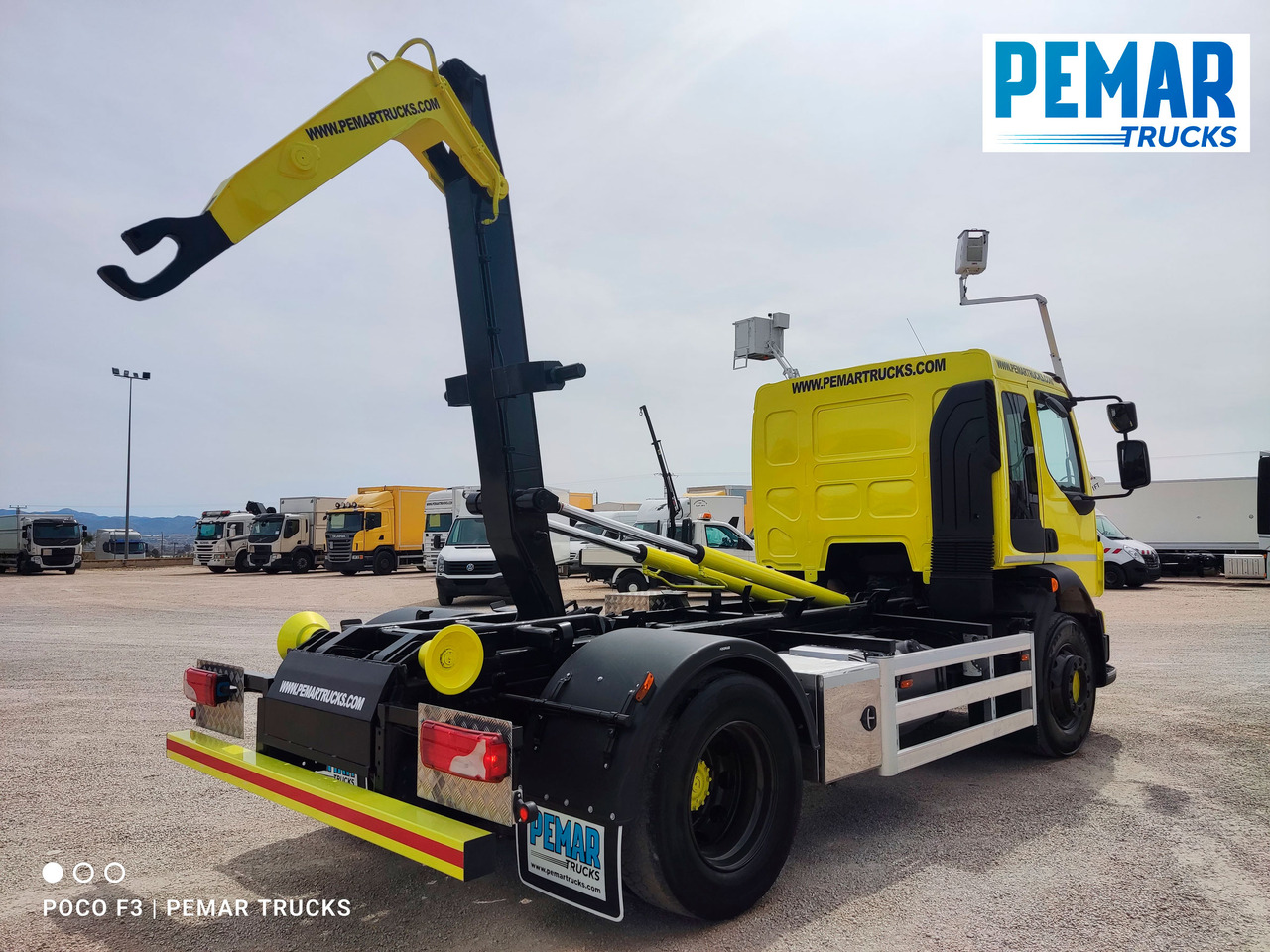 VOLVO FL 290 MULTILIFT 18T - 集装箱运输车/ 可拆卸车身的卡车:图5 VOLVO FL 290 MULTILIFT 18T - 集装箱运输车/ 可拆卸车身的卡车:图5