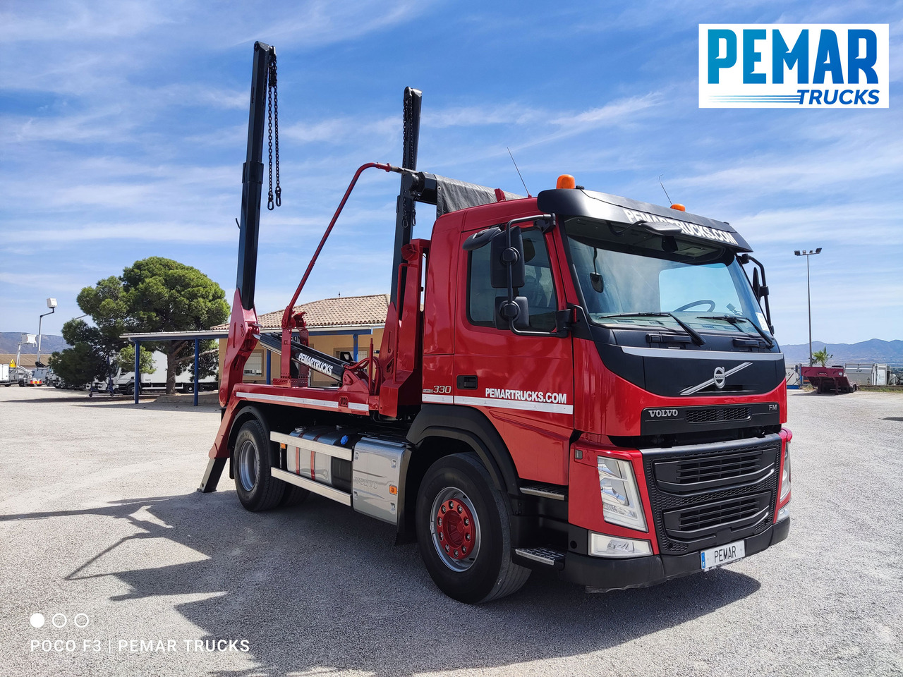 VOLVO FM 330 PORTACONTENEDOR CADENAS 18T - 箕斗装载车:图3 VOLVO FM 330 PORTACONTENEDOR CADENAS 18T - 箕斗装载车:图3