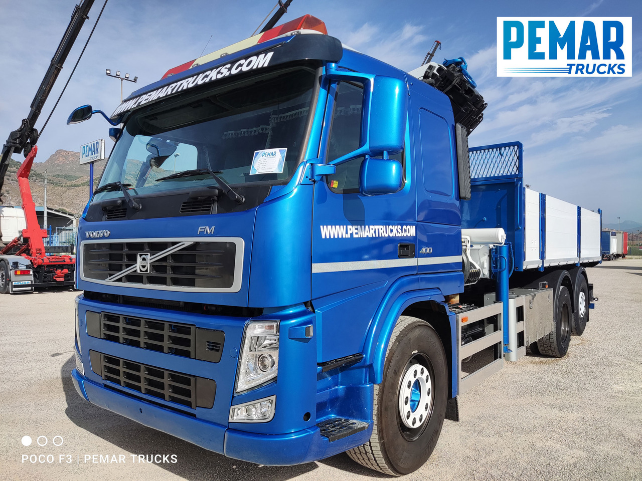 VOLVO FM 400 6X2 GRUA PALFINGER PK 23002 BASCULANTE - 翻斗车, 起重车:图2 VOLVO FM 400 6X2 GRUA PALFINGER PK 23002 BASCULANTE - 翻斗车, 起重车:图2