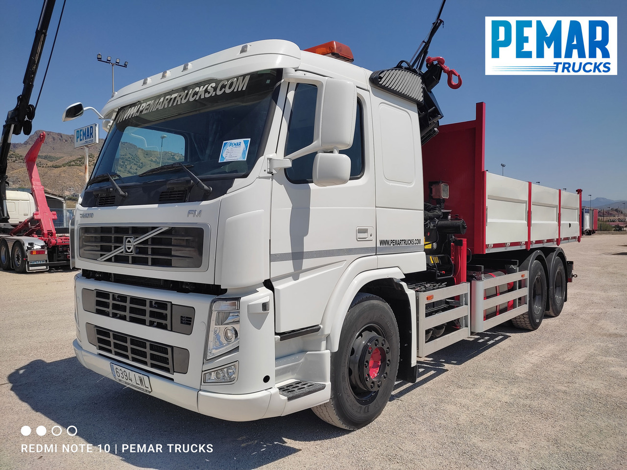 VOLVO FM 440 6X4 GRUA BASCULANTE - 翻斗车, 起重车:图2 VOLVO FM 440 6X4 GRUA BASCULANTE - 翻斗车, 起重车:图2